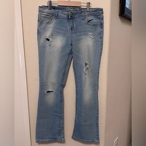 Aero boot cut jeans